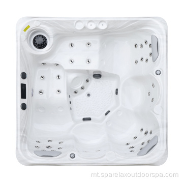 Ħames persuni hot tub bi heater ta &#39;3kw